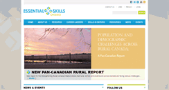 Desktop Screenshot of essentialskillsontario.ca